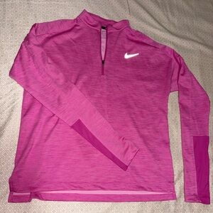 Nike Running Pink Long Sleeve Pullover